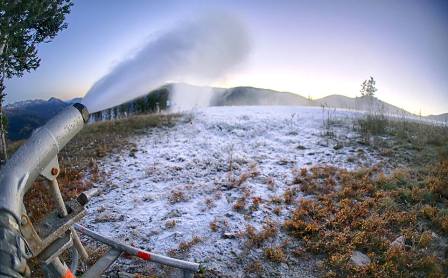 Copper starts snowmaking as Olympians look to get jump on training for Sochi